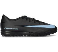 Nike - Bota de fútbol Air Zoom Mercurial Vapor 16 Academy Turf, Unisex, Black-Ice Blue, 8,5 USA
