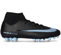 Nike - Bota de fútbol Air Zoom Superfly 10 Academy AG, Unisex, Black-Ice Blue, 10 USA