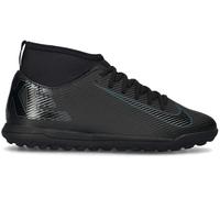 Nike - Bota de fútbol Mercurial Superfly 10 Club Turf Niño, Unisex, Black-Black-Deep Jungle, 4,5Y