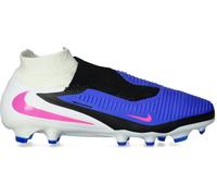 Nike - Bota de fútbol Phantom 6 High Pro FG, Unisex, Racer Blue-Pink Blast-White, 8,5 USA