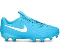 Nike - Bota de fútbol Phantom GX II Academy FG/MG Niño, Unisex, Blue Fury-White, 6Y