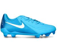 Nike - Bota de fútbol Phantom GX II Academy FG/MG, Unisex, Blue Fury-White, 10,5 USA