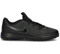 Nike - Bota de fútbol Phantom GX II Academy Turf Niño, Unisex, Black-Black-Deep Jungle, 5,5Y