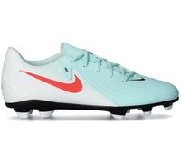 Nike Phantom GX 2 Club Botas de fútbol de Perfil bajo MG, Soccer Shoe Hombre, Mint/Atomic Red-Off Noir, 42 EU