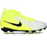 Nike - Bota de fútbol Phantom Luna II Academy FG/MG Niño, Unisex, Mtlc Silver-Black-Volt, 4Y