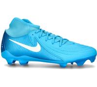 Nike - Bota de fútbol Phantom Luna II Academy FG/MG, Unisex, Blue Fury-White, 10 USA