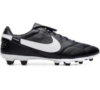 Nike - Bota de fútbol Premier III FG, Unisex, Black-White, 9 USA