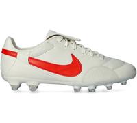 Nike - Bota de fútbol Premier III FG, Unisex, Phantom-Picante Red, 9 USA