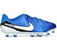 Nike - Bota de fútbol Tiempo Legend 10 Academy FG/MG Niño, Unisex, Signal Blue-White, 4,5Y