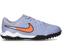 Nike - Bota de fútbol Tiempo Legend 10 Academy Turf Niño, Unisex, Blue Eclipse-Black, 4Y