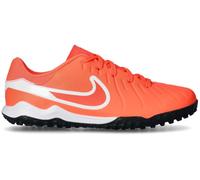 Nike - Bota de fútbol Tiempo Legend 10 Academy Turf Niño, Unisex, Hot Lava-White, 6Y