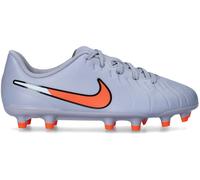 Nike - Bota de fútbol Tiempo Legend 10 Club FG/MG Niño, Unisex, Blue Eclipse-Black, 5,5Y