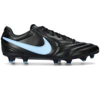 Nike - Bota de fútbol Tiempo Ligera Pro FG, Unisex, Black-Obsidian-Ice Blue, 9 USA