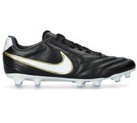 Nike - Bota de fútbol Tiempo Ligera Pro FG, Unisex, Black - White, 11,5 USA