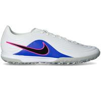 Nike - Bota de fútbol Tiempo Maestro Academy Turf, Unisex, White-Black-Racer Blue-Pink Blast, 12 USA