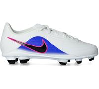 Nike - Bota de fútbol Tiempo Maestro Club FG/MG Niño, Unisex, White-Black-Racer Blue-Pink Blast, 2,5Y