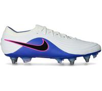Nike - Bota de fútbol Tiempo Maestro Elite SG-Pro, Unisex, White-Black-Racer Blue-Pink Blast, 10,5 USA
