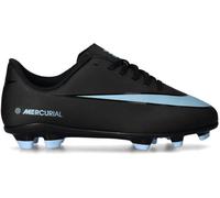 Nike - Bota de fútbol Vapor 16 Club MG Niño, Unisex, Black-Ice Blue, 4Y