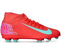 Nike - Bota de fútbol Zoom Mercurial Superfly 10 Club FG/MG, Unisex, Ember Glow-Aurora Green, 10,5 USA
