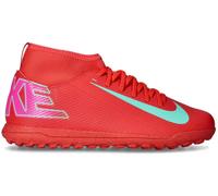 Nike - Bota de fútbol Zoom Mercurial Superfly 10 Club Turf Niño, Unisex, Ember Glow-Aurora Green, 3Y