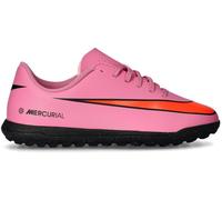 Nike - Bota de fútbol Zoom Mercurial Vapor 16 Club Turf Niño, Unisex, Magic Flamingo-Black-Total Crimson, 2,5Y