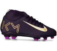 Nike Jr. Superfly 10 Club 'Kylian Mbappe' FG/MG, Zapatillas de fútbol Unisex niños, Grand Purple/Pale Ivory, 32 EU