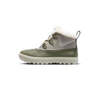 NIKE Botas Chukka Woodside II para mujer de Finish Line, Gris pardo claro, verde oliva medio, hueso claro, 39 EU