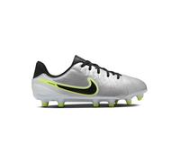 Nike Legend 10 Academy FG/MG, Zapatillas, Metallic Silver/Black-Volt, 37.5 EU
