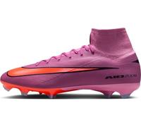 Nike Botas de fútbol para Hombre Mercurial Superfly 10 Club High-Top Normal césped, Magic Flamingo Black Total Crimson, 44 EU
