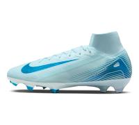 Nike Botas de fútbol para Hombre Mercurial Superfly 10 Elite High-Top Normal césped, Glacier Blue Orbit, 44 EU