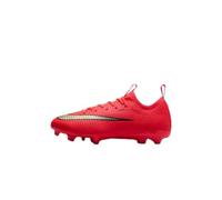 Nike Botas de fútbol para niños Jr Vapor 17 Academy FG/MG, Bright Crimson/Blur, Talla 36