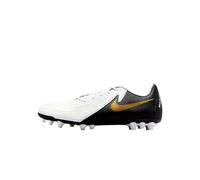 Nike Botas de fútbol Phantom Gx II Academy AG para Hombre, White Black Mtlc Gold Coin, 42 EU