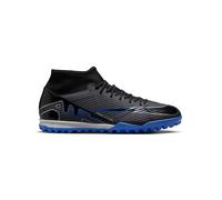 Nike Botas de fútbol turf de hombre Zoom Mercurial Superfly 9 Academy TF Nike. Negro / Azul 39 (6.5)
