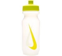 Nike - Botella Big Mouth 2.0 (650 ml), Unisex, Clear-Atomic Green
