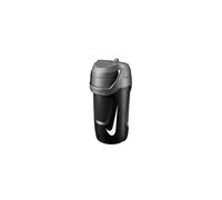 Nike Botella de agua unisex para adultos, color negro, gris y blanco, 1892 ml