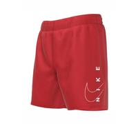 Bañador nike 4" volley niño rojo 7 - 8 AÑOS
