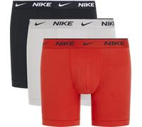 Nike Boxer Brief 3PK Ropa Interior, Black/College Grey/Uni Red, XL Hombre