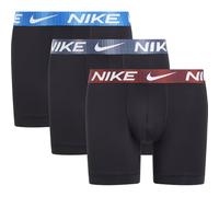 NIKE Boxer Brief 3pk Ropa Interior, Blk-gm Ryl/Ash Slt/Bur Crsh Pix WB, S para Hombre