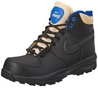 NIKE Boy's Manoa LTR Shoes, Black Hot Curry Red Clay, 36.5 EU