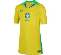 Nike Brasil 2025 Stadium Home (Equipo de Mujeres) réplica Dri-Fit Camiseta de fútbol para niños Mayores, Lightening/Green Spark/Green Spark, FZ9194-718, XL