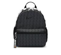 Nike Brasilia Jdi FZ2619-068 MISC - Mochila pequeña (niños mayores, 11 L), color gris y negro