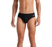 Bañador de natación nike brief hombre negro 30