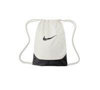 Nike Brsla Drawstrng - Bolsa de Gimnasio Unisex, Color Hueso Claro/Negro/Negro, Talla única