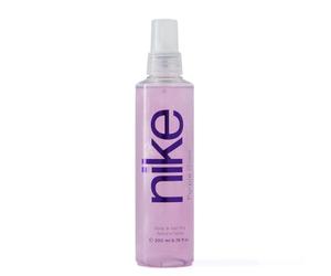 NIKE - Bruma Corporal Perfumada Purple Glow 200 ml, Aroma Afrutado Floral, Bruma para Mujer, Body Mist, Fragancia Fresca, de Larga Duración, Fácil de Aplicar, Secado Rápido, Formato Spray