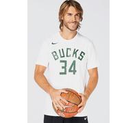 Nike Bucks G Antetokounpo - Blanco - Camiseta Baloncesto Hombre talla M