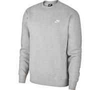 Nike BV2666 M NSW Club CRW FT Sweatshirt Mens dk Grey Heather/White L