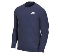 Nike BV2666 M NSW Club CRW FT Sweatshirt Mens Midnight Navy/White S