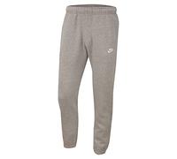Nike Sportswear Pantalón 'Club Fleece' gris moteado / blanco, Talla 40