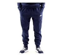 Nike BV2737-410 M NSW Club Pant CF BB Pants Men's Midnight Navy/Midnight Navy/White L