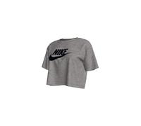 Nike BV6175-063 W NSW tee ESSNTL CRP ICN FTR T-Shirt Womens dk Grey Heather/(Black) L